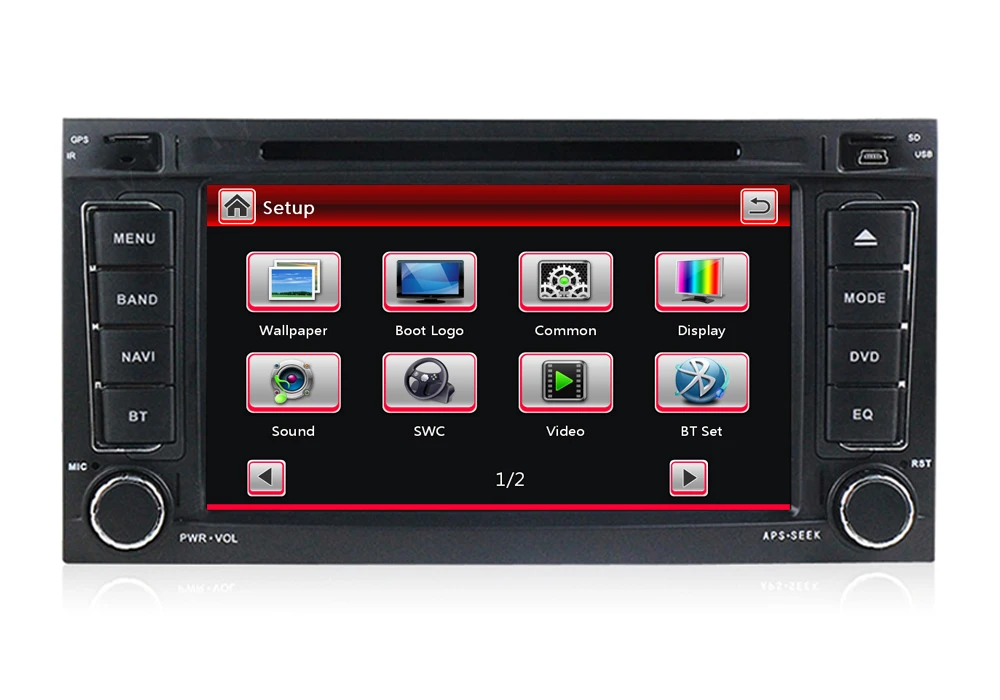 Perfect car dvd radio player for VW Volkswagen Touareg/Transporter T5 Multivan 2002-2010 car gps navigation system 7 inch 2 din canbus 19