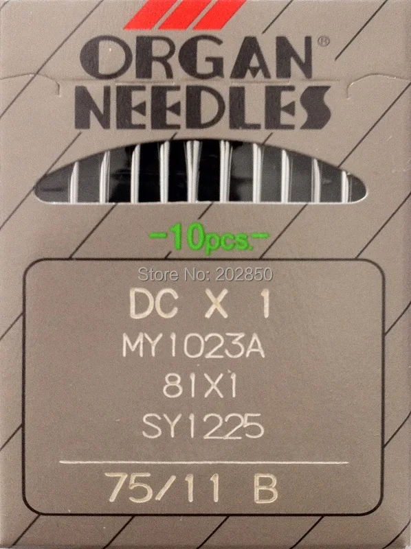 Japanese Original Organ Brand Needles,DCX1,75/11B,20Pcs/Lot,For
