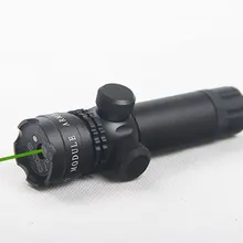 Зеленый лазерный прицел противоударный 532nm содержание стрелкового оружия w/железнодорожных и ствола Кепки Давление переключатель 3-0001