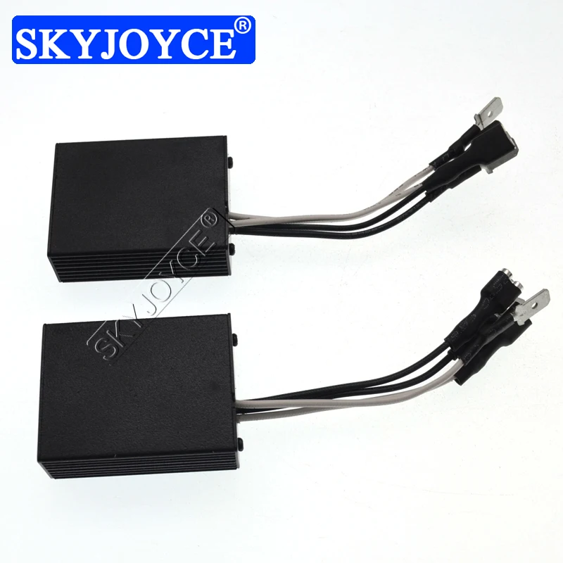 SKYJOYCE безошибочный светодиодный CAN-шина декодер H1 H3 H7 H8 H9 H11 H16 9005 9006 для светодиодных автомобильных фар Комплект ламп 12 В светодиодное предупреждающее устройство SKYJOYCE безошибочный светодиодный CAN-шина декодер H1 H3 H7 H8 H9 H11 H16 9005 9006 для светодиодных автомобильных фар Комплект ламп 12 В светодиодное предупреждающее устройство