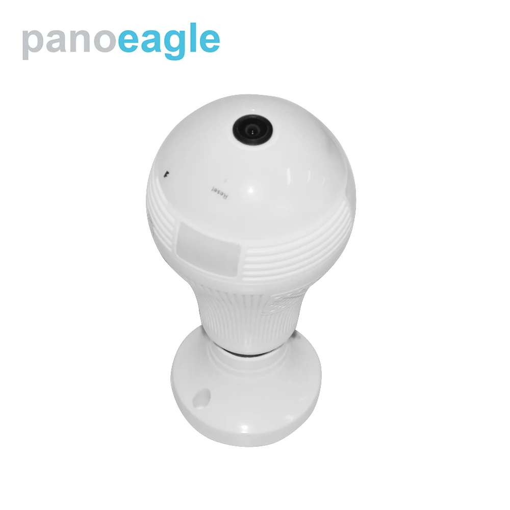 Panoeagle лампа Беспроводной IP Камера Wi Fi 960 P 1080 панорамный Fisheye Главная безопасности
