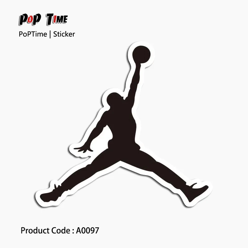 A0097 basketball star stickers for Laptop Luggage Car Bicycle Motorcycle Skateboard Phone Home Decor Decal Graffiti Waterproof