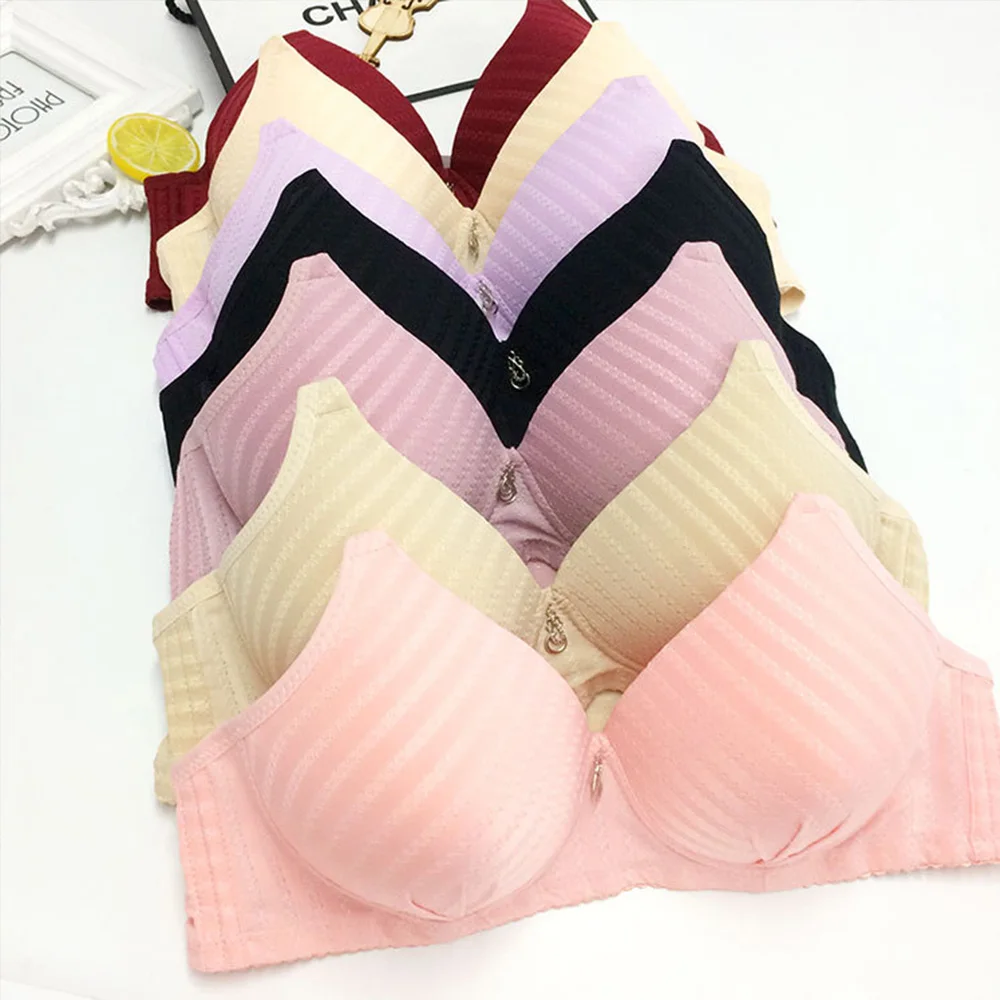 

Womens Bra Push Up Bra Deep V Wireless Light Paddeds Sexy Lingerie Underwear Bralette Top 34 36 38 40 42 44 AA A B Cup