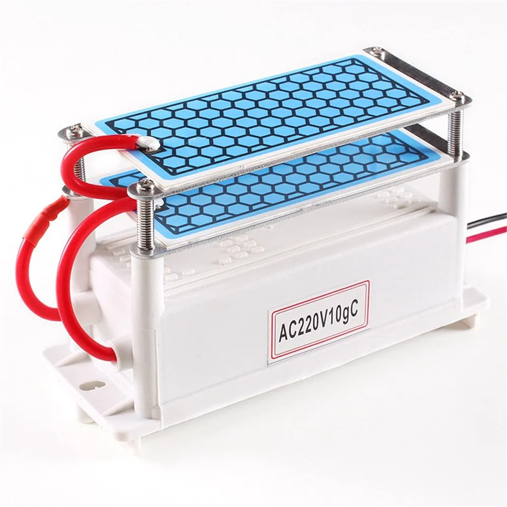 

220V / 110V 10g Portable Ceramic Ozone Generator Double Integrated Long Life ozonator
