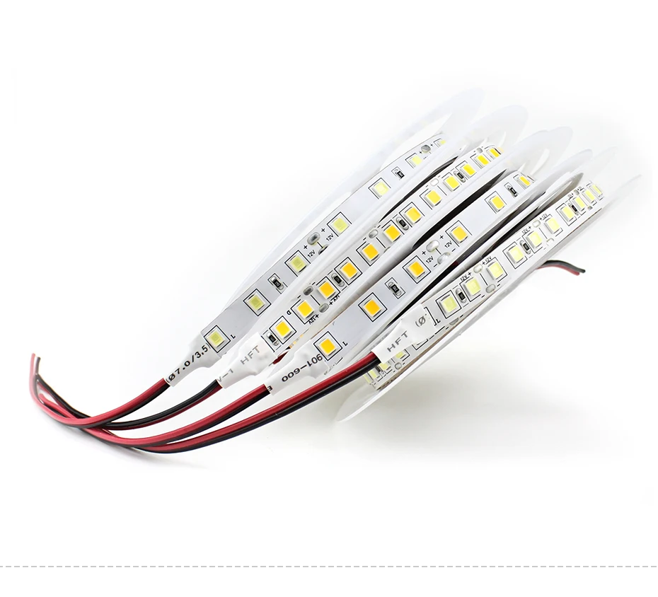 С регулируемой яркостью Светодиодные ленты 12V 4040 SMD Светодиодные ленты e 300 светодиодный 600 светодиодный сенсорный диммер переключатель 110 V-220 V 2A Питание для внутреннего Кухня светильник