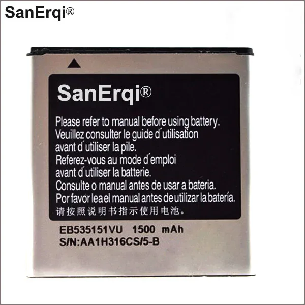 SanErqi 10 шт. EB535151VU Замена для Samsung GALAXY S ADVANCE GT-i9070 батарея 1500 мАч | Мобильные телефоны и