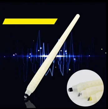 

5pcs Microblading Manual Disposable Pen With Needle Eyebrow Tattoo Permanent Makeup 17 Curved Flex / U Shape Blades Needles