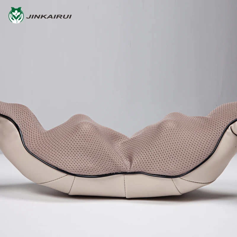 Jinkairui U Shape Car/Home/Office Neck Massager Electrical Shiatsu Shoulder Back Body Massagers Infrared 3D Massagem