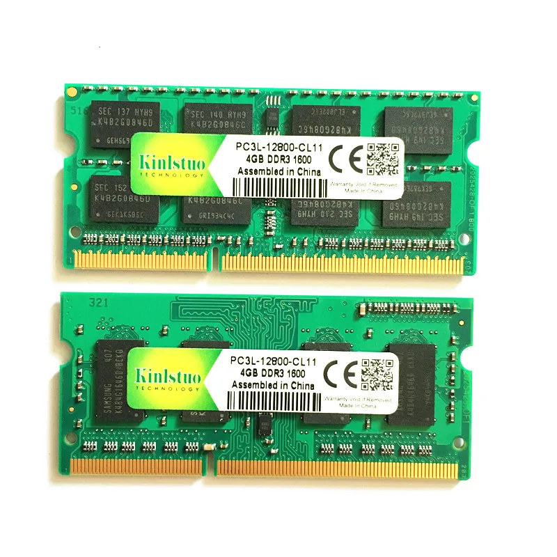 Новая ddr3 4GB 1600 MHz PC3L-12800S 2RX8/1RX8 RAMS память для ноутбука DDR3 1600 4gb 1,35 v оригинальная SoDIMM