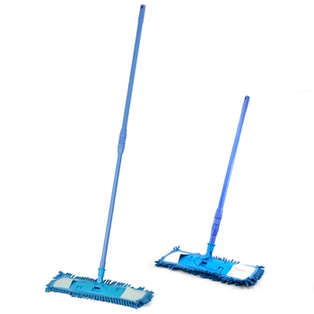 

NEW Extendable minifibre Mop Cleaner Sweeper Wooden Laminate Tile Floor Wet Dry