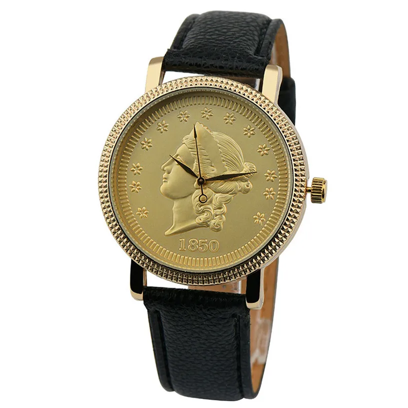 

Relogio Femino Leather Band Analog Quartz Vogue Wrist Watches Fashion wristwatch 5.17