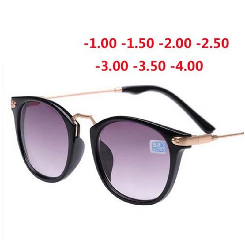 

2019 New finished myopia sun glasses, Fashion myopia frame and Lens 100-400 degrees sunglasses -1 -1.5 -2 -2.5 -3 -3.5 -4.0