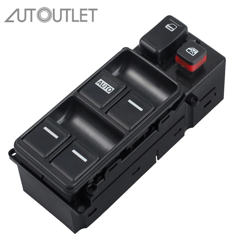 

AUTOUTLET Master Driver Window Switch For Honda Accord 4 Door 2003 2004 2005 2006 2007 35750-SDA-H12 For Left Drive Side Car