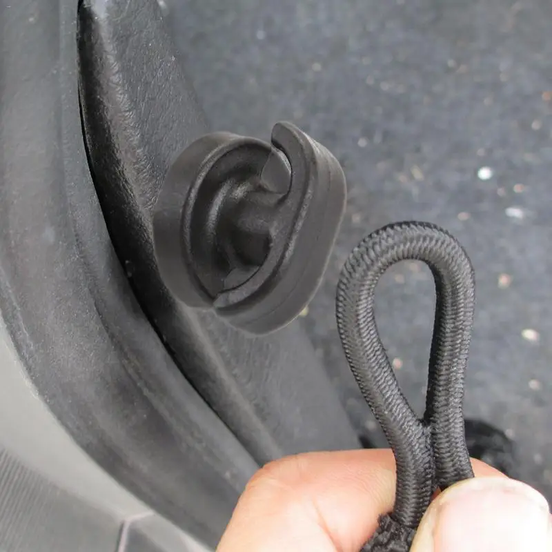 

4Pcs Car Rear Trunk Net Tie Down Hook Ring Loop Hanging Auto Fastener Clip Universal For Renault Peugeot Kia BMW Honda Toyota VW
