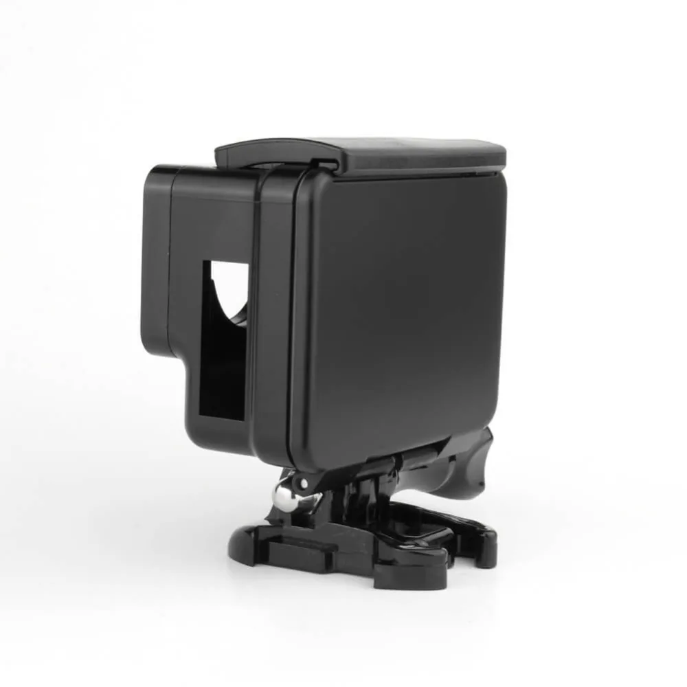 Black Side Open Protective Housing Case For Gopro Hero 4 3 3+ Action Camera Skeleton Protector Housing Cover GoPro 4 Accessories (6)