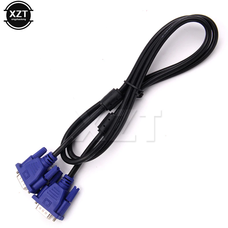 

High Quality 1pcs 1.3M VGA to VGA Cable with HDB15 Male to HDB15 Male connector For Laptop TV Adapter Converter