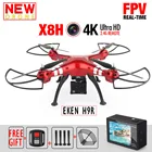 Save 30.86 on NEW Syma X8HG RC Drone with 4K 1080P WIFI Camera 2.4G 6 Axis Dron RC Quadcopter Helicopter Fit H9R Camera VS MJX X102H X101 Toys
