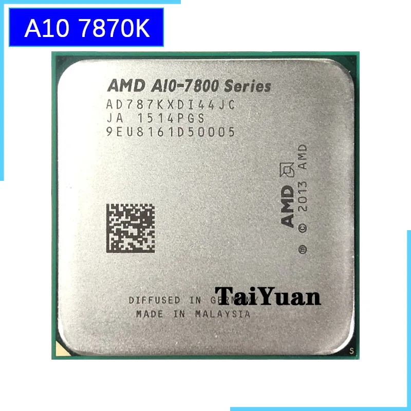 AMD A10-Series A10 7870 K 3 9 ГГц четырехъядерный ЦПУ процессор AD787KXDI44JC разъем FM2 + | Компьютеры