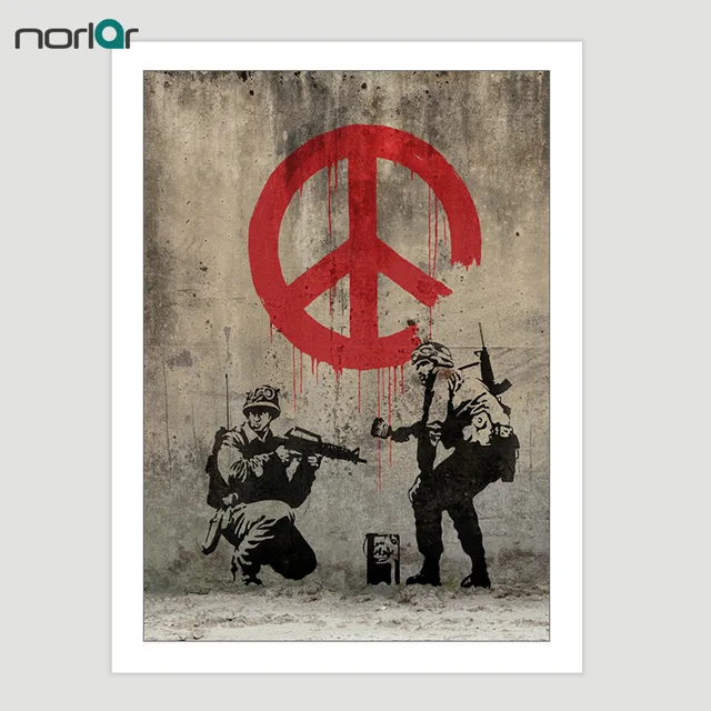 popular bansky street art