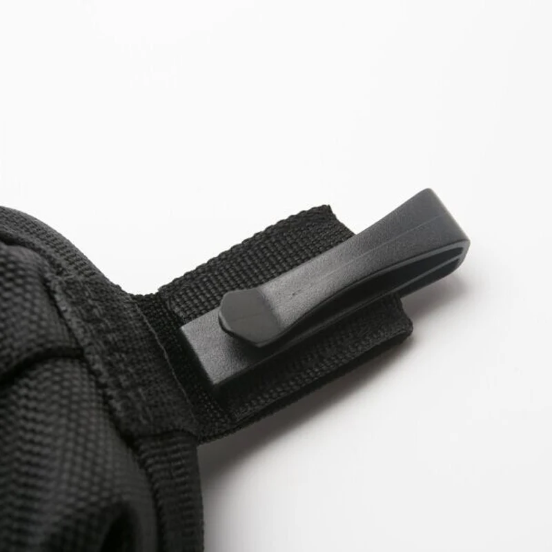 1pc Black Puppy Pet Dog Treat Pouch Waterproof Training Walking Food Snacks Bait Waist Bag 12.5x12.5x8cm