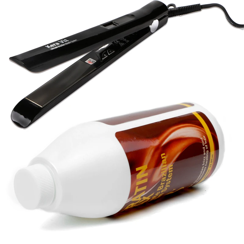 Brazilian 12% Formalin Keratin Treatment+Professional Flat Iron Straighten and Smooth Very Strong Cruly Hair Brazilian 12% Formalin Keratin Treatment+Professional Flat Iron Straighten and Smooth Very Strong Cruly Hair