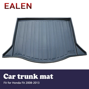 

EALEN For Honda Fit 2008 2009 2010 2011 2012 2013 Boot Liner Waterproof Anti-slip mat Accessories 1Set Car Cargo rear trunk mat