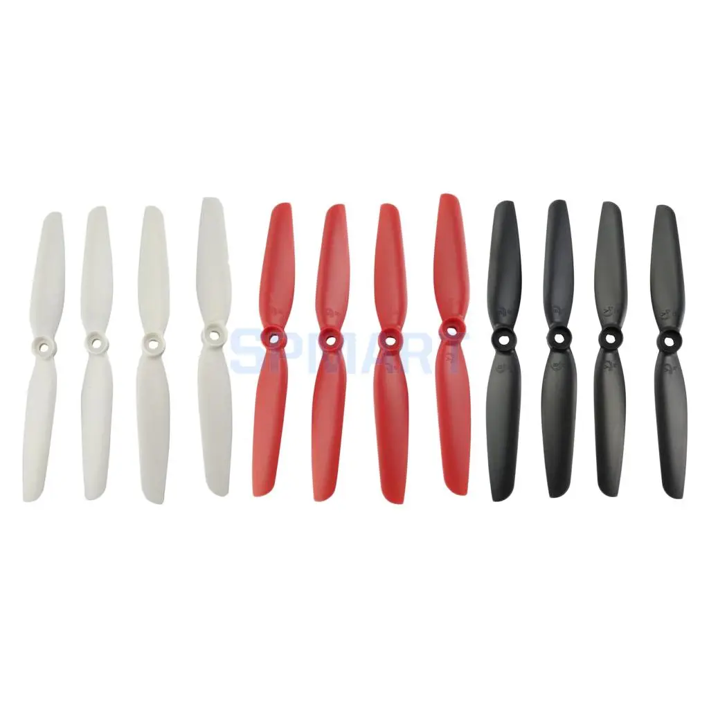 

12Pcs Propeller Prop Blade CW CCW for MJX B8 B6 B6F B6FD Bugs 6 RC Racing Drone Quadcopter Spare Parts