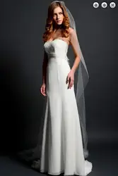 Новый Ужин Макси невесты горничная vestidos formales белый длинный шифон свадебное бисером Свадебные платья пояса для матери невесты платья
