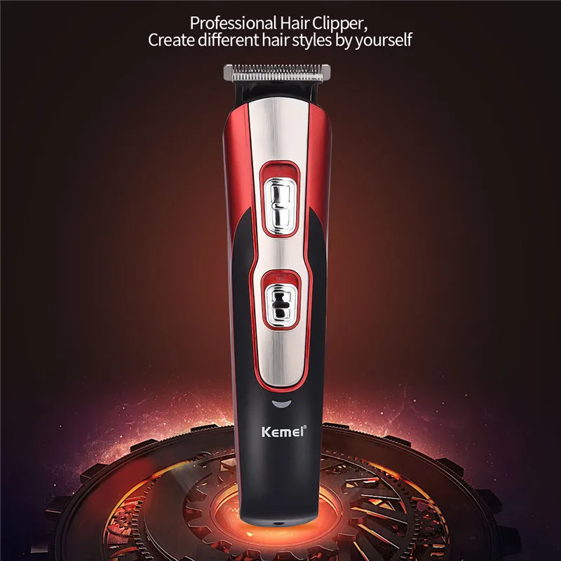 

Kemei 5 in 1 Multifunction Hair Clipper Professional Hair Trimmer Electric Beard Trimmer Nose Shaver Razor Hair Cutting Machine