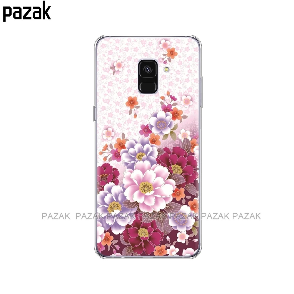 34381 Силиконовый чехол для телефона samsung Galaxy A8 A530 A530F чехол для samsung A8 Plus A730 A730F прозрачный чехол s - Цвет: 34381