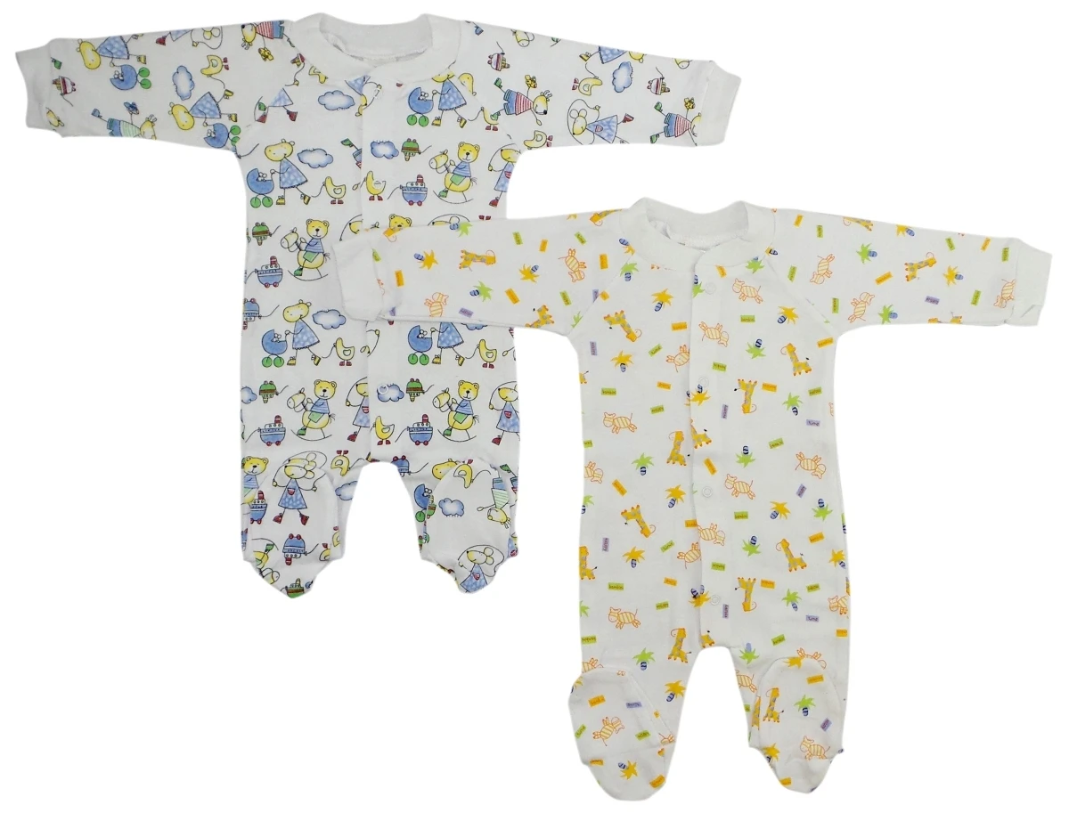 Bambini 515CS1C1 Sleep & Play White with Printed - Small (1)