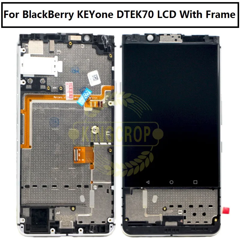 

Free DHL Display For BlackBerry KEYone DTEK70 LCD Display 1620x1080 Replacement For BlackBerry DTEK70 LCD+frame Display