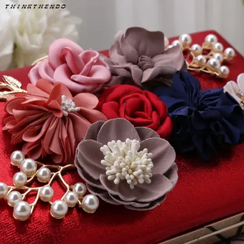 

THINKTHENDO New Women Flower Clutches Evening Bags Ladies Wedding Clutch Purse Handbags