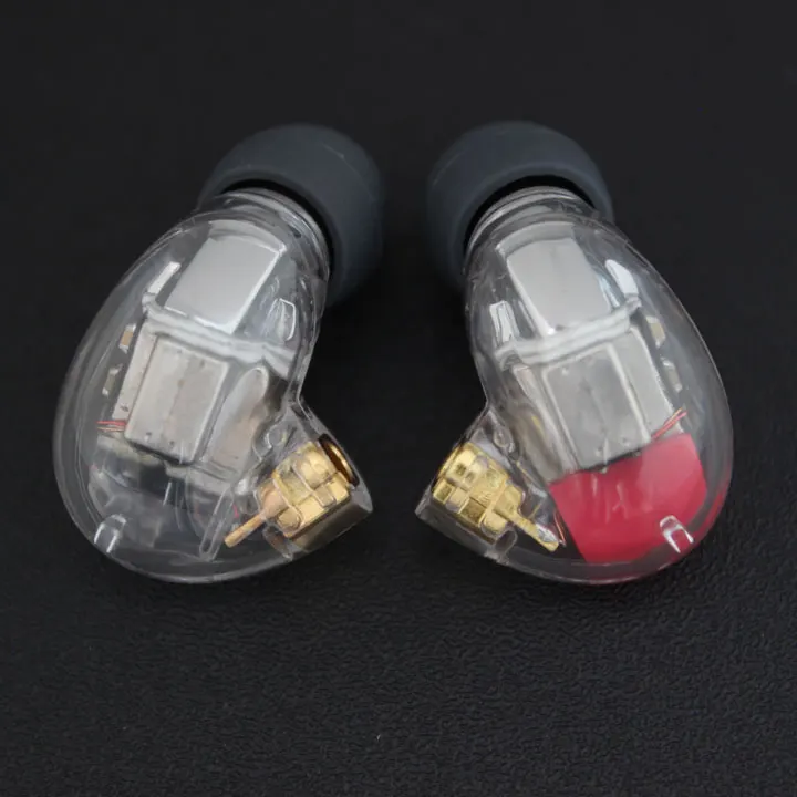 

New SE846 DIY Driver Units 5BA Earphones 10 Unit Custom Headset HIFI Earbuds Transparent MMCX interface Quality Upgrade Cable