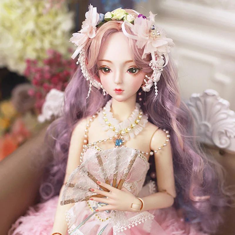 BJD куклы 60 см/22 дюйма Реалистичные модные для девочек 26 суставов ручная работа 1/3 с