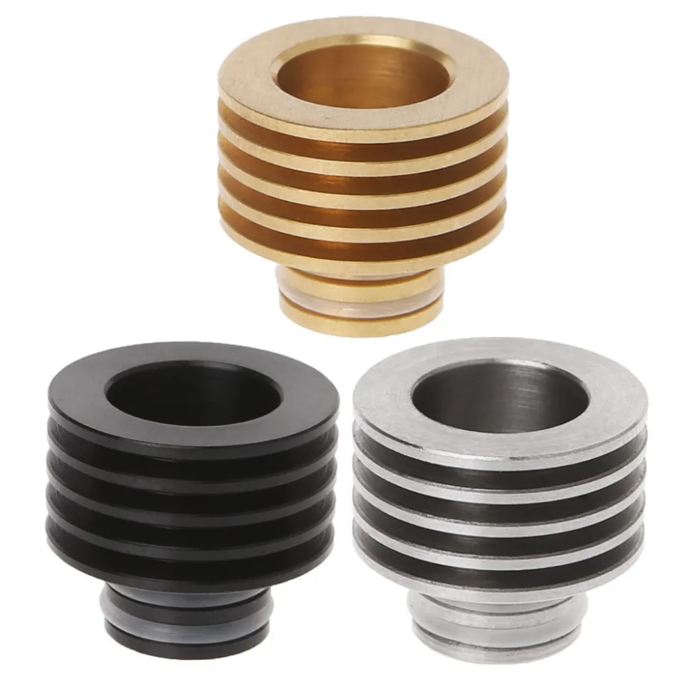 

510 To 510 Drip Tip E-Cigarette Heat Sink Adapter For RDA RTA Atomizer Vape Mod