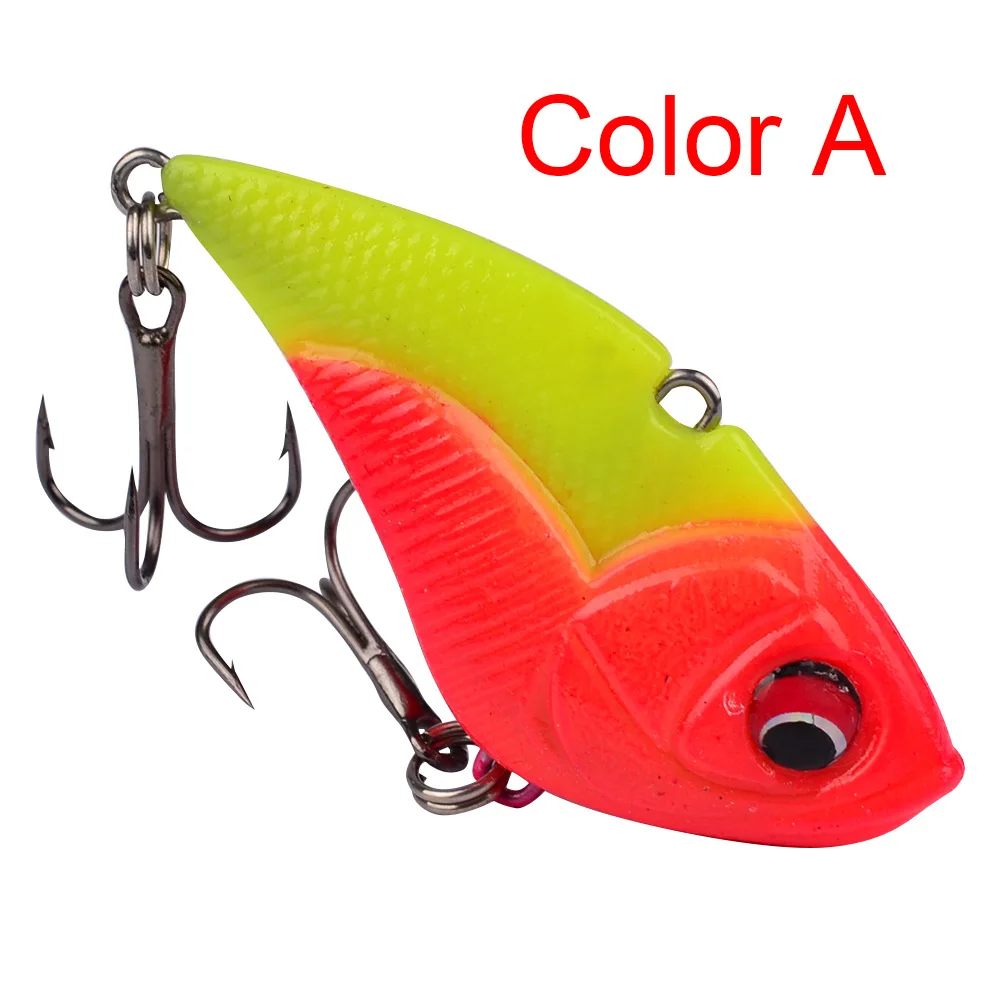 1 шт./лот приманка для глубокого погружения VIB Crankbait Мягкая 13 г/5 см рыболовная
