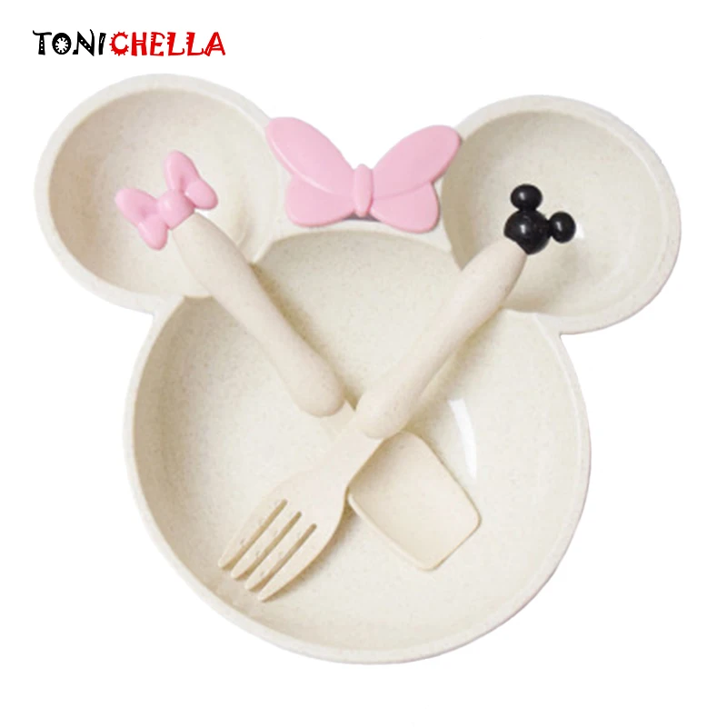 3 Pcs/Set Baby Food Storage Bamboo Tableware Solid Cute Dishes Kids Plate Bowl Eco-friendly Children Training Dinnerware BB5077 3 Pcs/Set Baby Food Storage Bamboo Tableware Solid Cute Dishes Kids Plate Bowl Eco-friendly Children Training Dinnerware BB5077