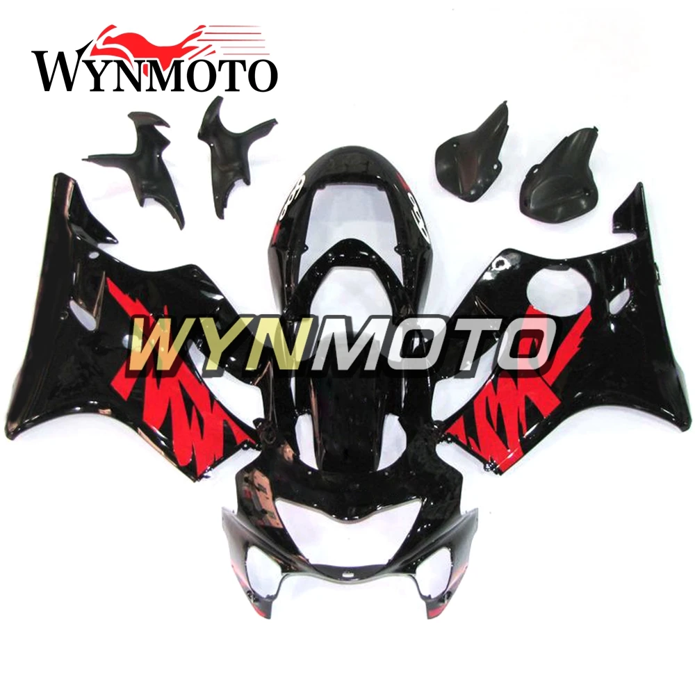 Red Black Complete Fairings For Honda CBR600 F4 1999 2000 99 00 F4