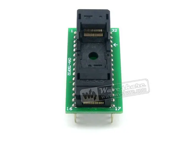 Запчасти SOP32 к DIP32 (b) so32 SOIC32 СОП Enplas IC Тесты гнездо адаптера Программирование 1.27