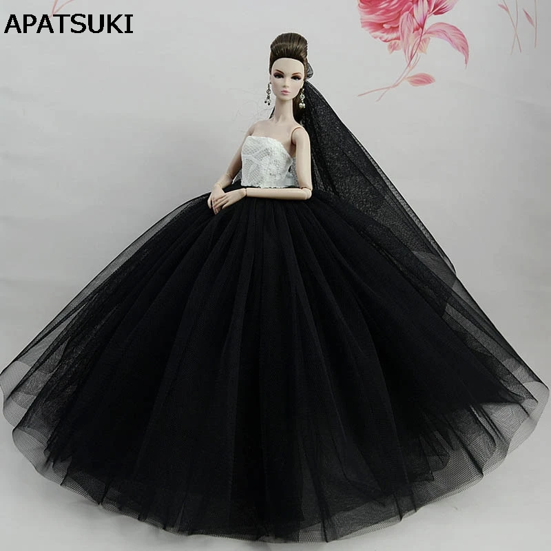 barbie black evening gown