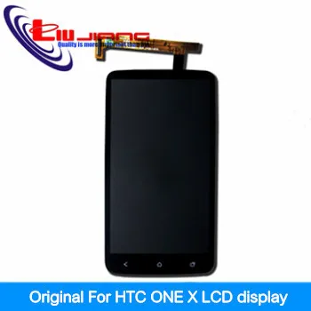 

Liujiang 8pcs Original  LCD Display Monitor+Touch Screen Digitizer Assembly Flex Cable For HTC S720E One X G23 LCD Display DHL