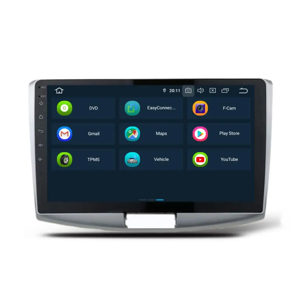 10," ips Android 9,0 Система Автомобильный мультимедийный плеер для Volkswagen Passat CC B6 B7 4+ 64G ram OBD DVR радио gps-навигатор DSP BT wifi