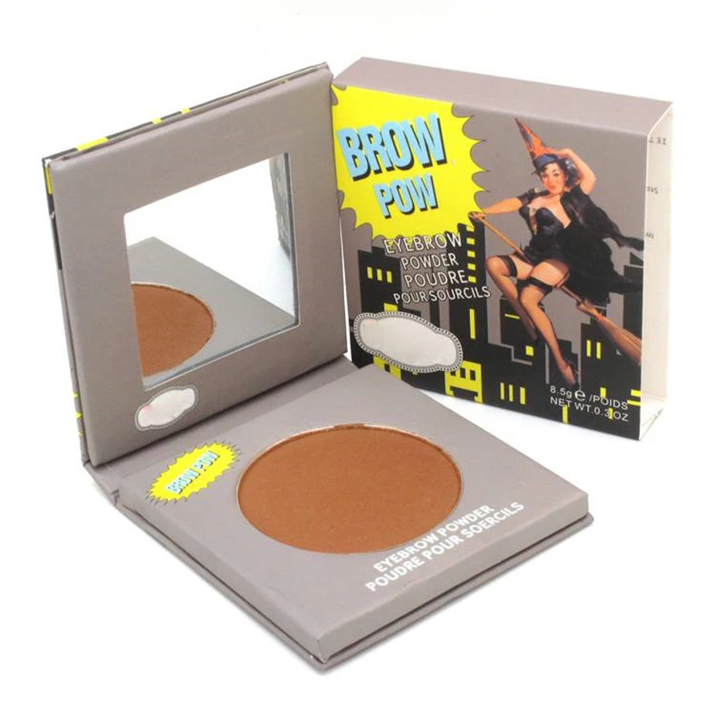 

Brand 2 Color Brown Eyebrow Enhancer Pro Makeup Eyebrows Powder Long-lasting Waterproof With Mirror Cosmetic Kits 8.5g