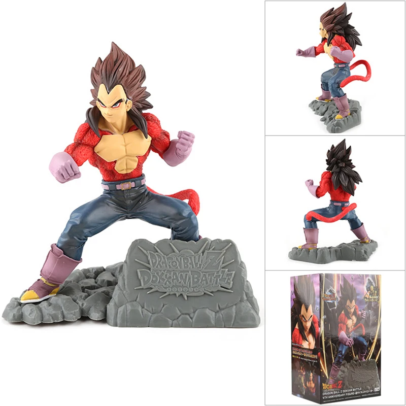 

Dragon Ball Z GT Super Saiyan 4 Son Goku Vegeta Gogeta Anime Action Figure Kamehameha PVC Collectible Figurine Model Doll Toys