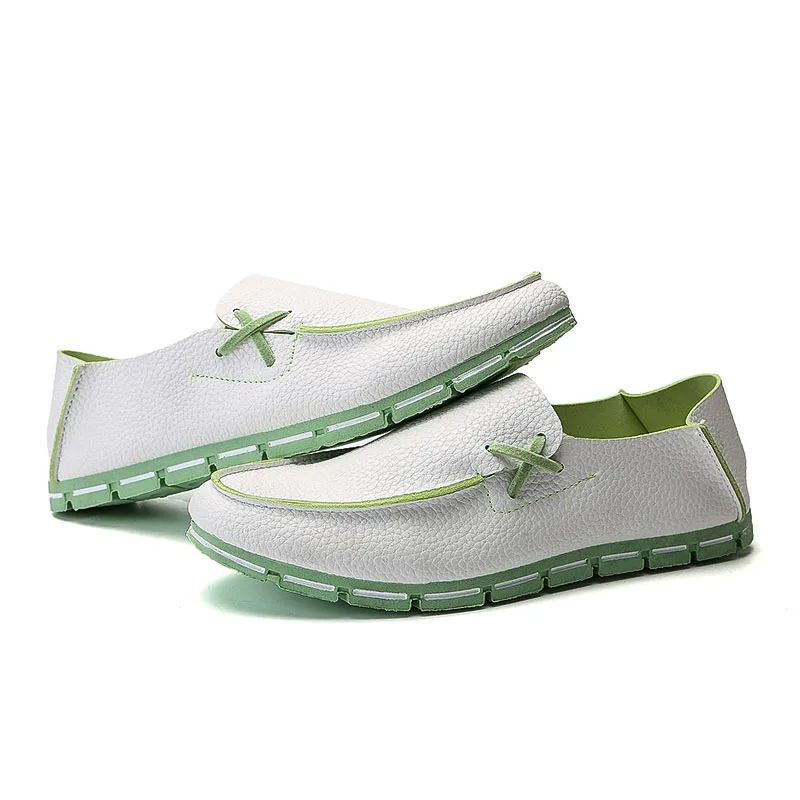 Qualité white Gx3 Mode Respirant Black Mocassins Cuir Appartements 44 Style Confortable 39 Automne Chaussures Hommes De Haute En Printemps Doux 4rqTwHv4