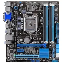 Б/у, Asus B75M-PLUS оригинальная б/у настольная Материнская плата Intel B75 Socket LGA 1155 i3 i5 i7 DDR3 32G SATA3 USB3.0