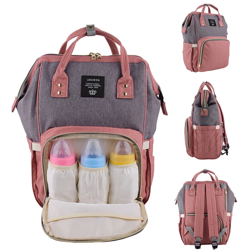 

Nappy Backpack Bag Mummy Large Capacity Bag Mom Baby Multi-function Waterproof Outdoor Travel Diaper Bags For Baby Care !