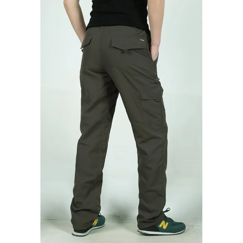 

Plus Size 4XL Original Brand AFS JEEP Men Punch Pants Cargo Quick Drying Thin Spring Summer Autumn Army Men's Clothing New 2017