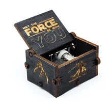 Star Wars Music Box Hand Crank Musical Box Carved Wooden Musical Gifts for Boys Mini Music Box for Kid,Play Star Wars Theme Song Star Wars Music Box Hand Crank Musical Box Carved Wooden Musical Gifts for Boys Mini Music Box for Kid,Play Star Wars Theme Song